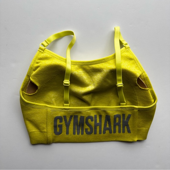 Gymshark M/S Flex Seamless Cycling Shorts & Flex Seamless Strappy Sports Bra Set - Picture 4 of 5